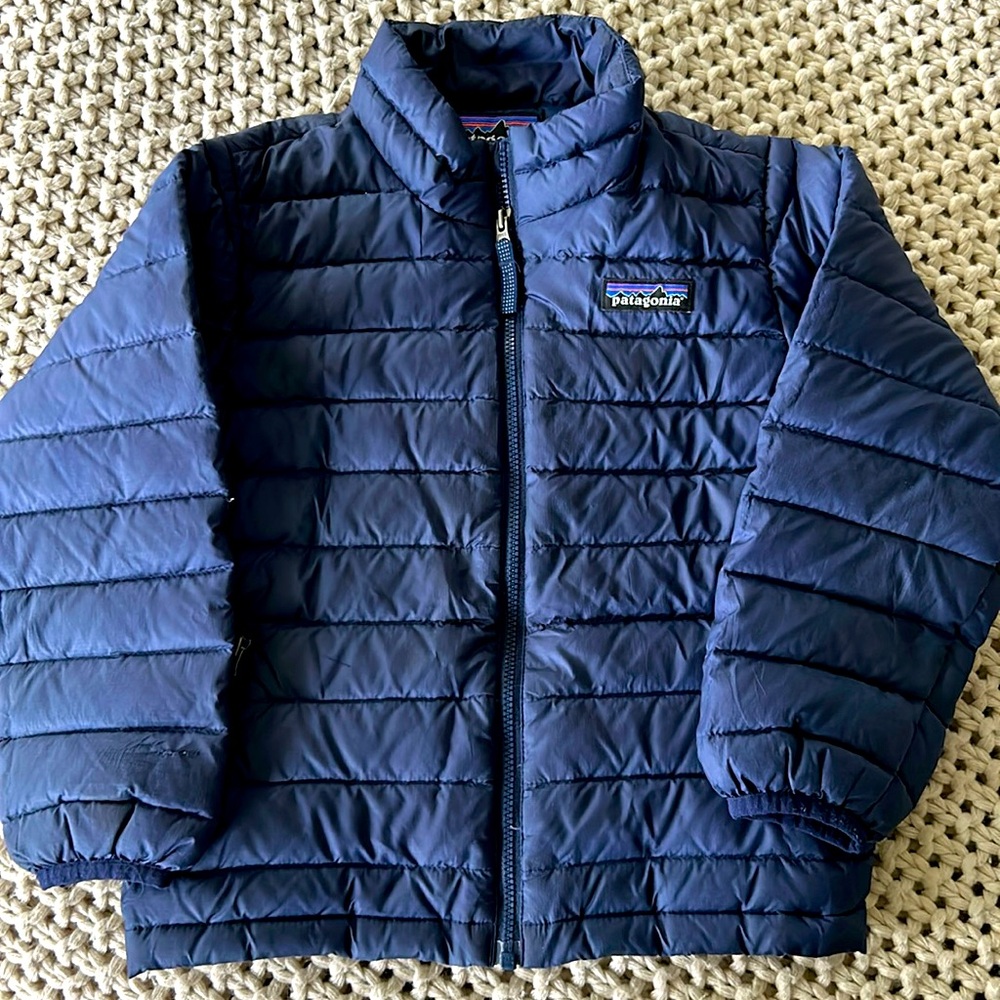 Patagonia Down Sweater - 4T Navy